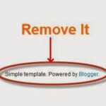 Remove Blogger Attribution