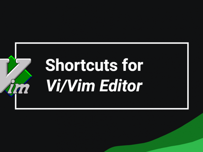 Vi and Vim Editor commands